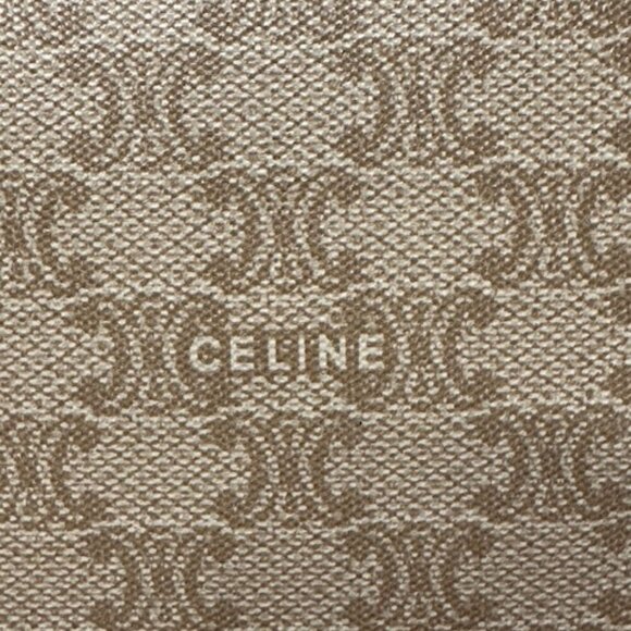 Celine Macadam Boston Bag Cream and Tan NWOT! + COA - Picture 12 of 16